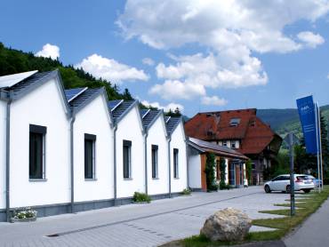 Ansicht des EWS-Firmengebäudes