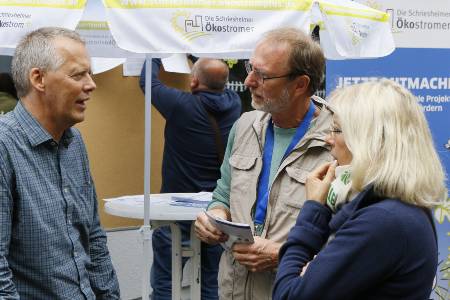 Standgespräch Schriesheimer Ökostrom