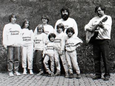 Gruppenbild: Eltern für eine atomfreie Zukunft