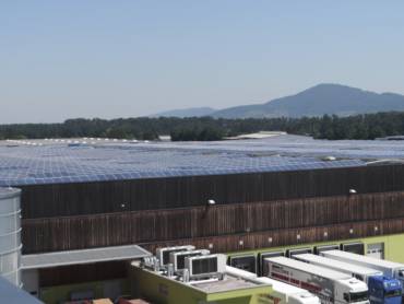 Photovoltaikanlage Lorsch auf Alnatura-Lager