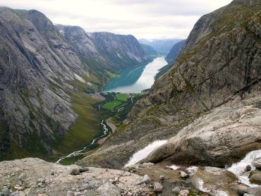 Wasserkraftwerk Kjøsnesfjorden, Norwegen
