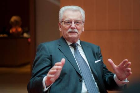 Werner Böhnke im Gespräch